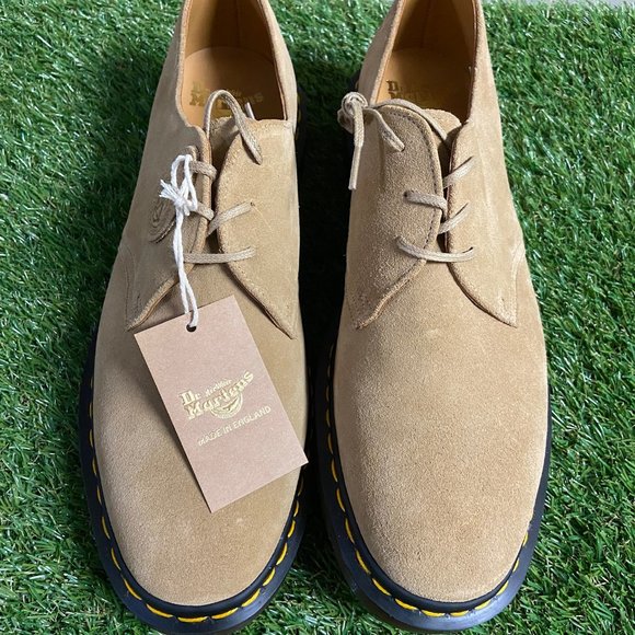 Doc Dr. Martens 1461 CF Stead Suede Oxfords Made in England Shoes US Mens 13 NEW main image 5